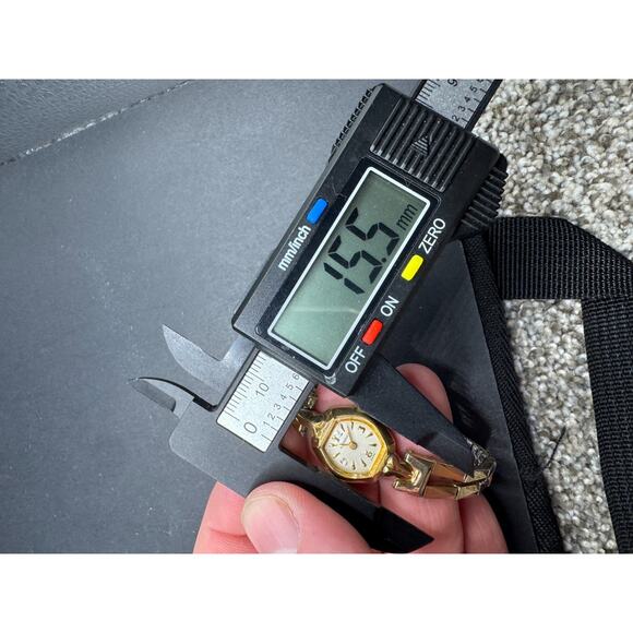 Vtg Wittnauer Art Deco Gold Filled Mechanical Swiss Watch 15.5mm Rare Band - Picture 14 of 14